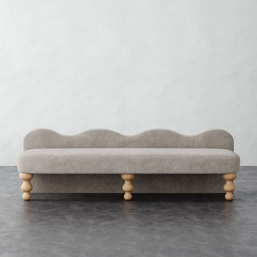 Celine Bench - Brixton Dove Gray