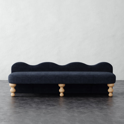 Celine Bench - Chunky Basket Indigo