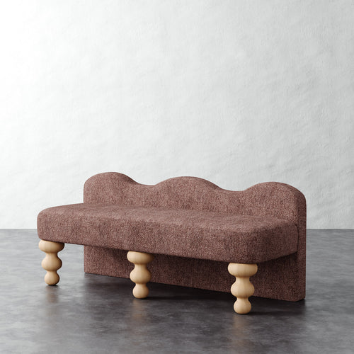 Celine Bench - Micro Boucle Fig