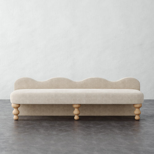 Celine Bench - Performance Boucle Cream
