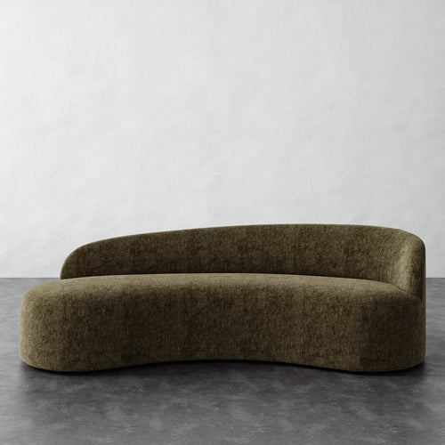 Colette Left Arm Sofa - Performance Matelasse Balsam