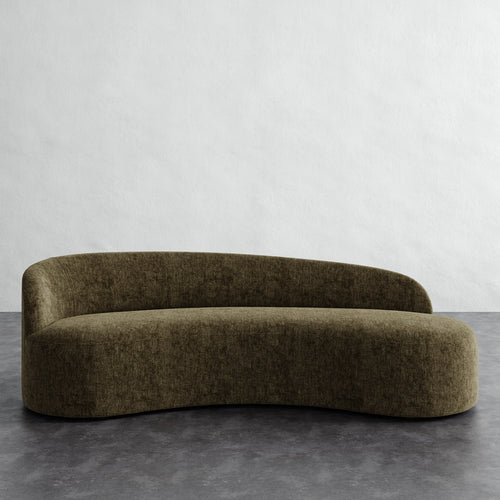 Colette Right Arm Sofa - Performance Matelasse Balsam