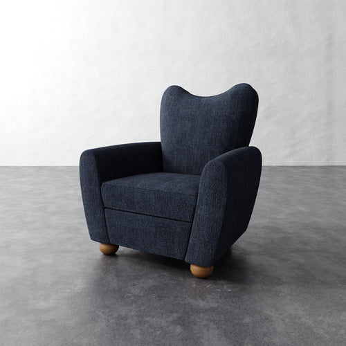 Danielle Chair - Chunky Basket Indigo