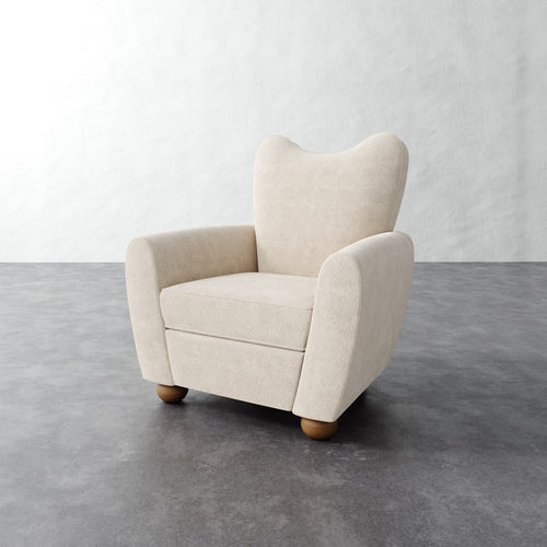Danielle Chair - Performance Boucle Cream