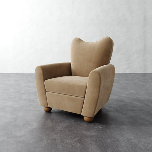 Danielle Chair - Performance Velvet Acorn
