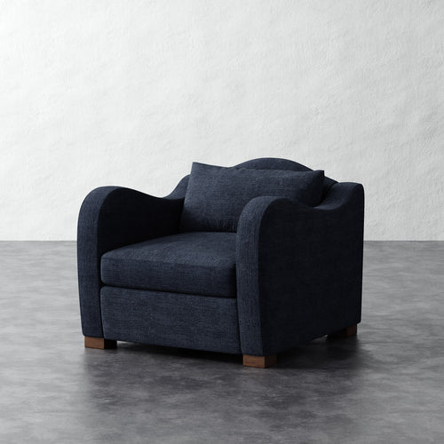 Elodie Chair - Chunky Basket Indigo