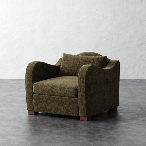 Elodie Chair - Performance Matelasse Balsam