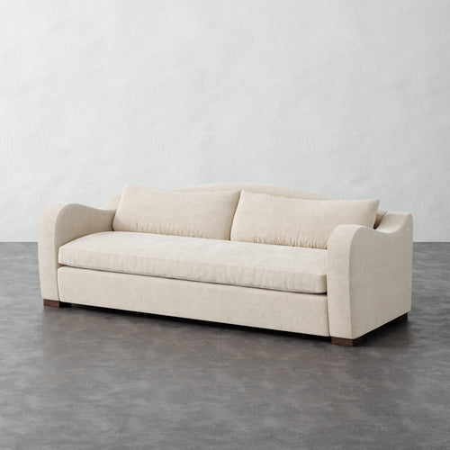 Elodie Sofa Bench Seat - Performance Boucle Cream