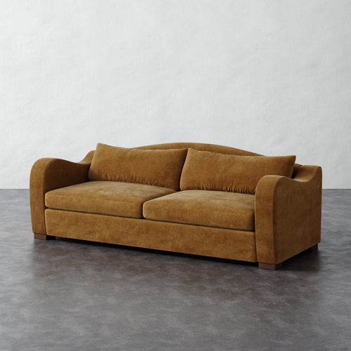 Elodie Sofa - Mohair Brown Sugar