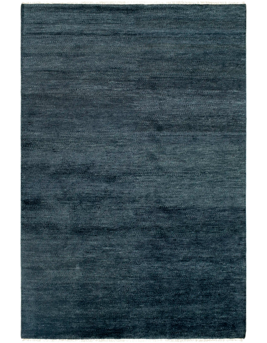 Rochefort Handmade Wool Rug (Indigo)