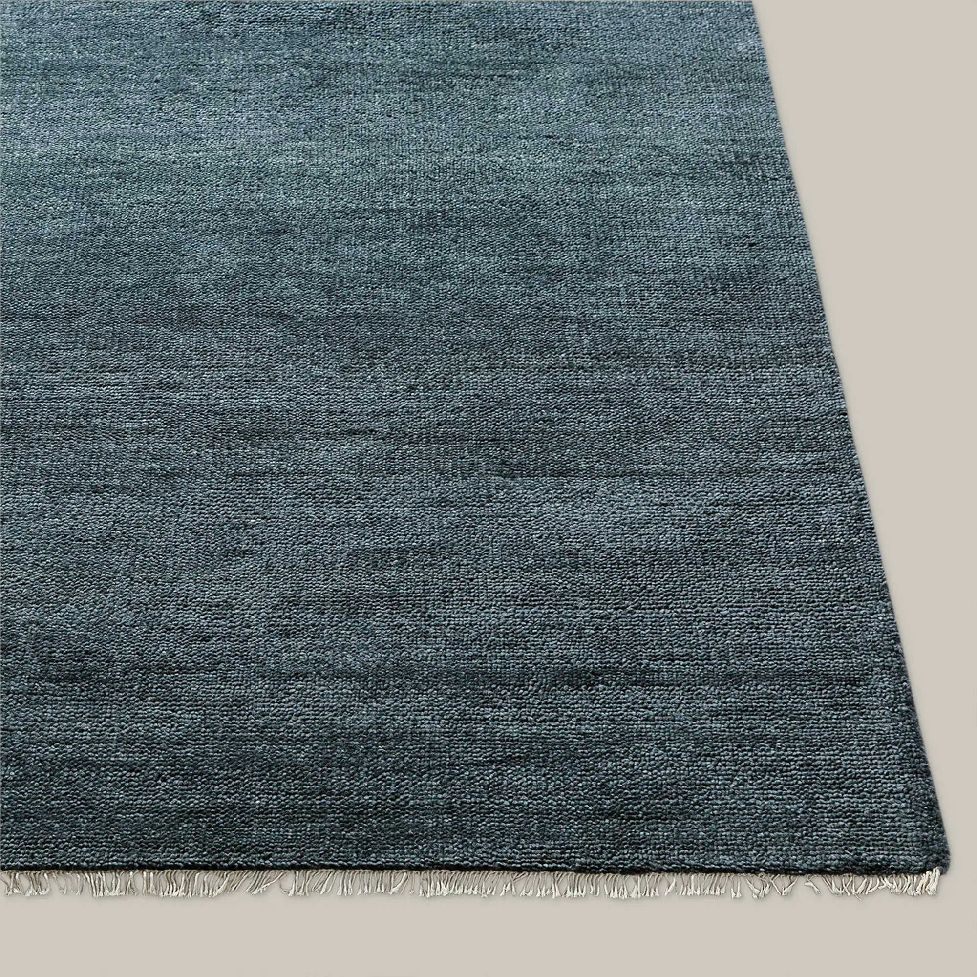 Rochefort Handmade Wool Rug (Indigo)