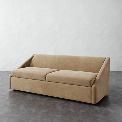 Fontaine Sofa - Performance Velvet Acorn