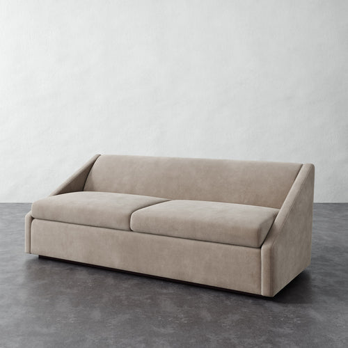 Fontaine Sofa - Performance Velvet Oatmeal