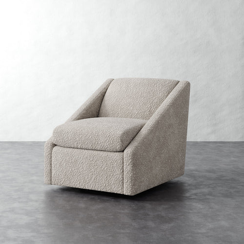 Fontaine Swivel Chair - Brixton Dove Gray