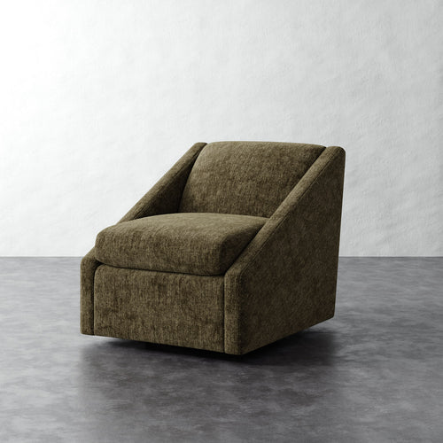 Fontaine Swivel Chair - Performance Matelasse Balsam