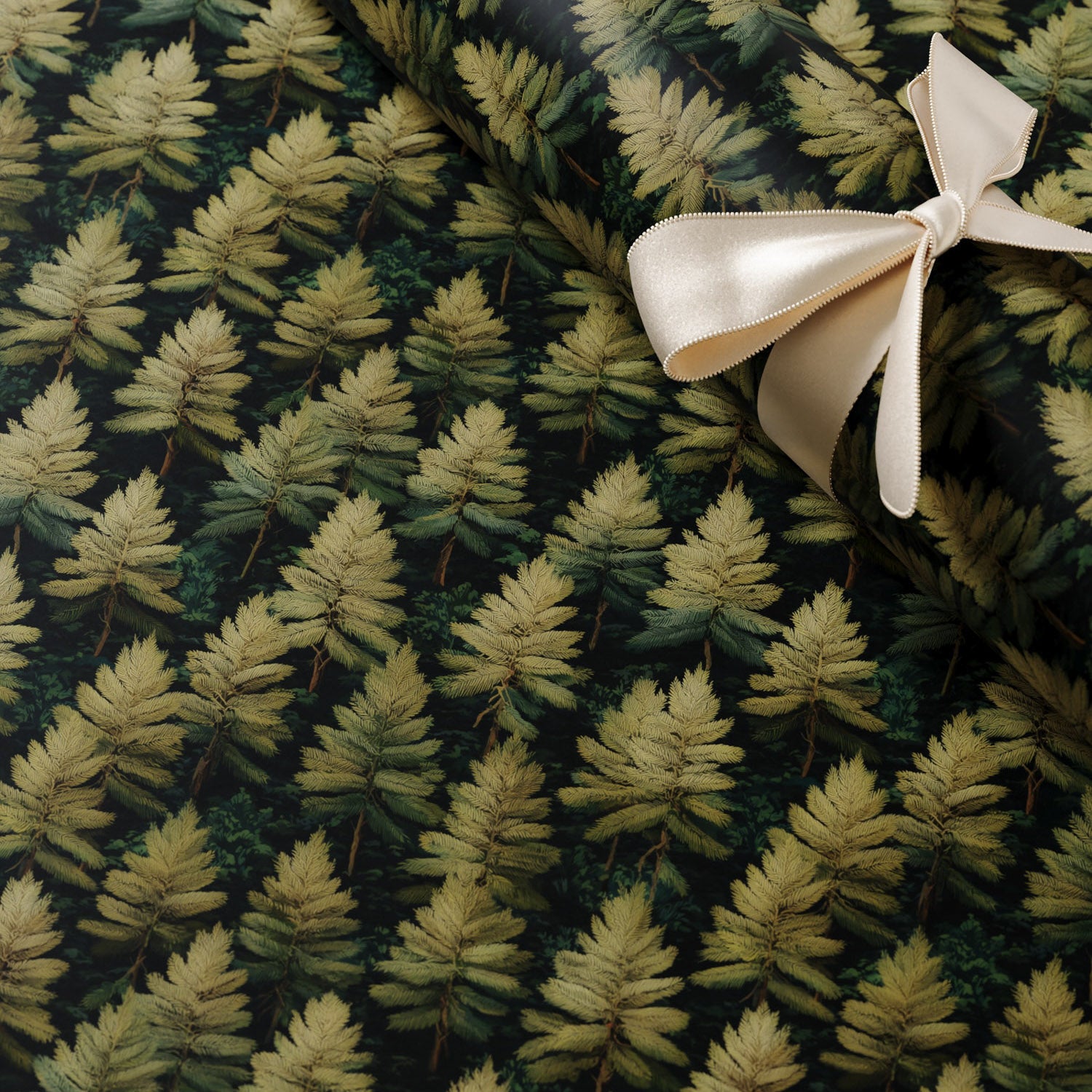 Forest Evergreen Wrapping Paper