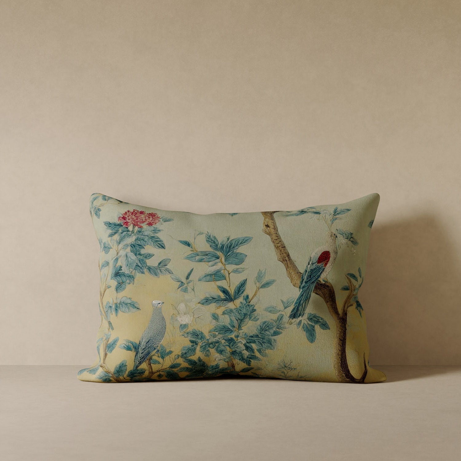 Fresco Floral Velvet Pillow