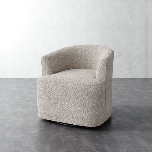 Garnier Swivel Chair - Brixton Dove Gray
