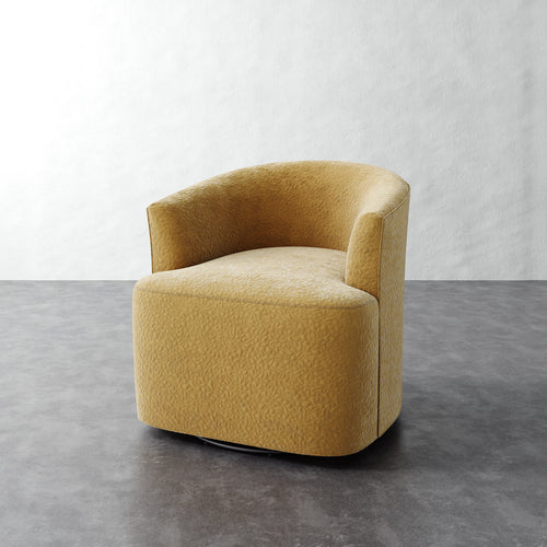 Garnier Swivel Chair - Brixton Honey
