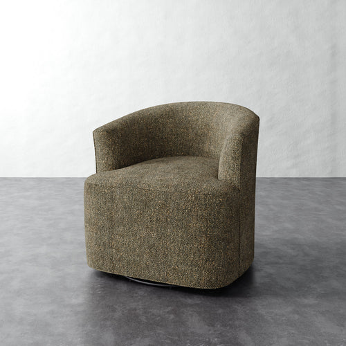 Garnier Swivel Chair - Micro Boucle Balsam