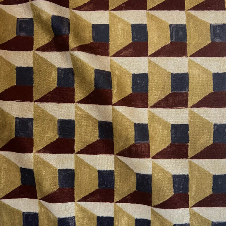 Les Cubes Fabric by the Yard