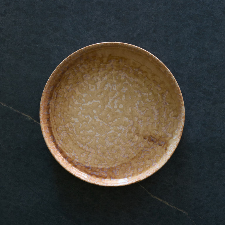 Hanami Stoneware Salad Plate Set, Sand, Set of Four