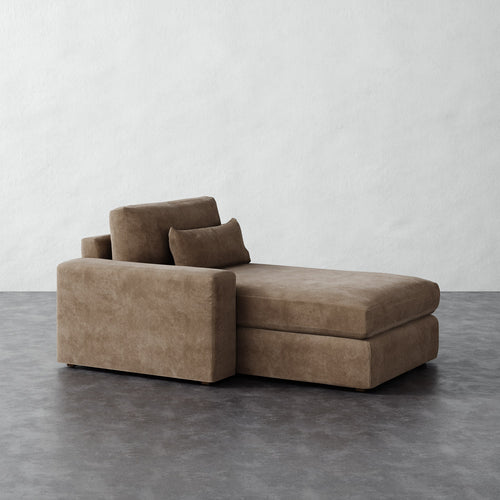 Lacroix Chaise and a Half - Mohair Ecru