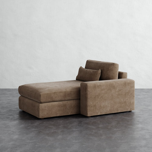 Lacroix Chaise and a Half - Mohair Ecru