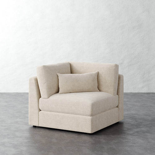 Lacroix Corner Chair - Performance Boucle Cream