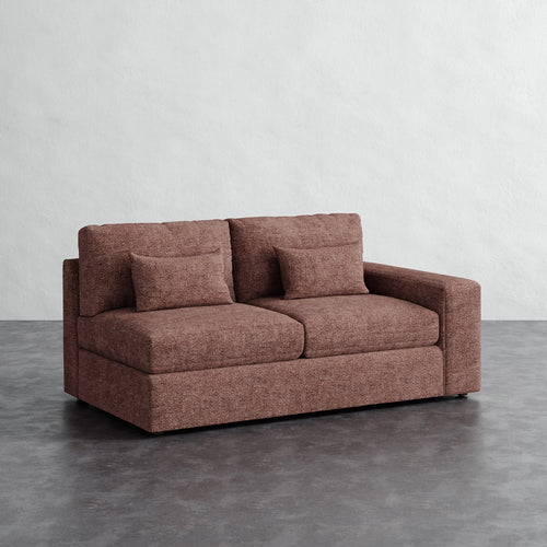 Lacroix Loveseat - Micro Boucle Fig