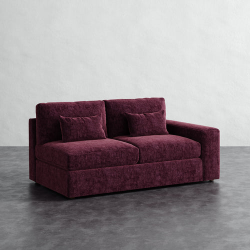Lacroix Loveseat - Performance Matelasse Mulberry