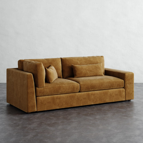 Lacroix Return Sofa - Mohair Brown Sugar