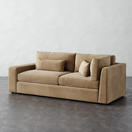 Lacroix Return Sofa - Performance Velvet Acorn
