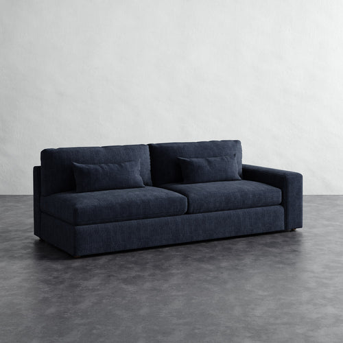 Lacroix Sofa - Chunky Basket Indigo