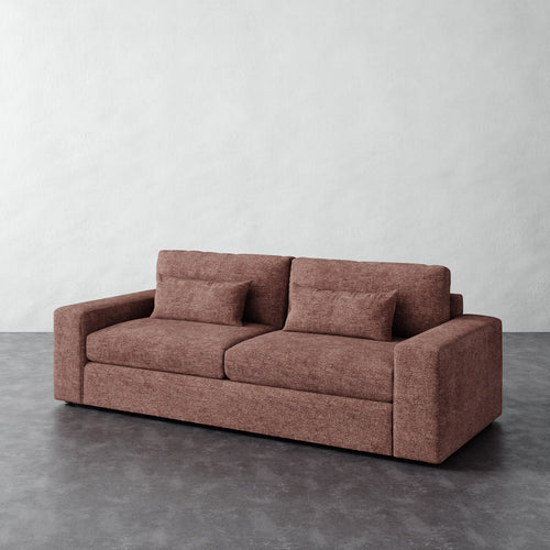 Lacroix Sofa - Micro Boucle Fig