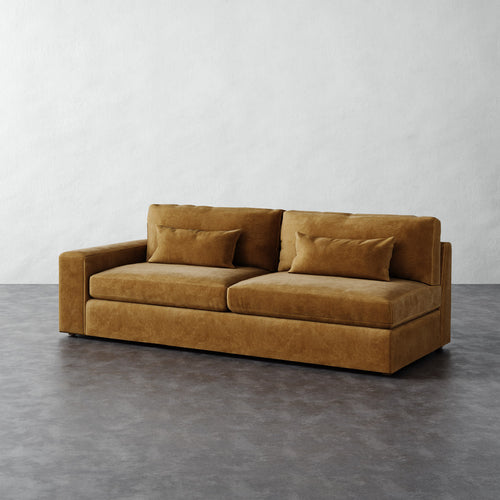Lacroix Sofa - Mohair Brown Sugar