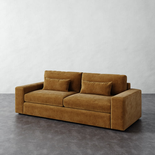 Lacroix Sofa - Mohair Brown Sugar