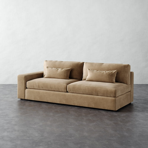 Lacroix Sofa - Performance Velvet Acorn
