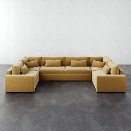 Lacroix U-Sectional - Brixton Honey