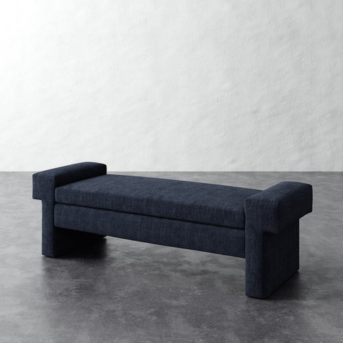 Lemaire Bench - Chunky Basket Indigo