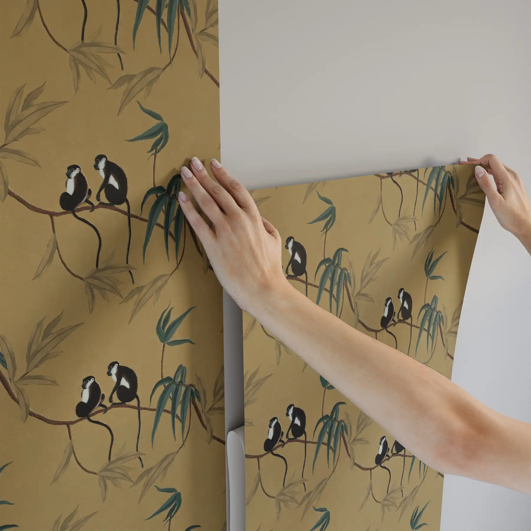 Les Singes Wallpaper