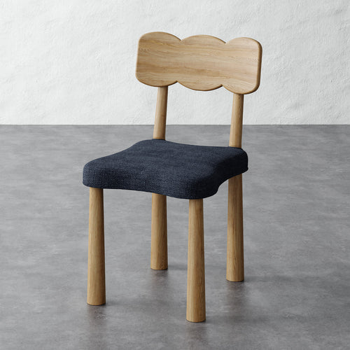 Madeleine Dining Chair - Chunky Basket Indigo