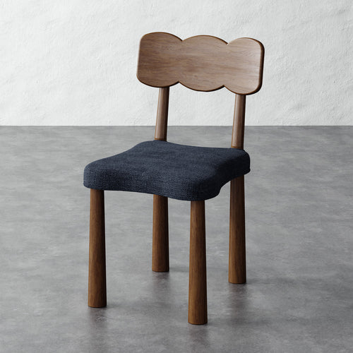 Madeleine Dining Chair - Chunky Basket Indigo