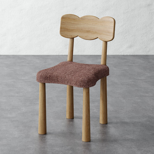 Madeleine Dining Chair - Micro Boucle Fig