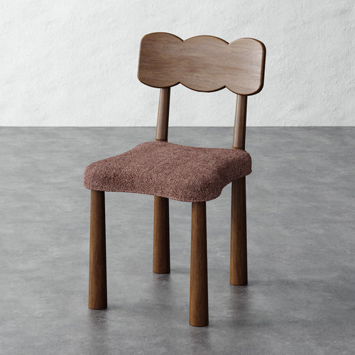 Madeleine Dining Chair - Micro Boucle Fig