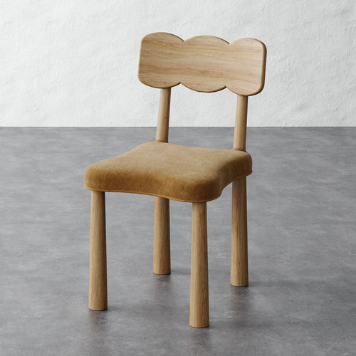 Madeleine Dining Chair - Mohair Brown Sugar