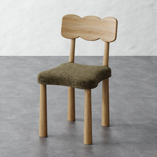Madeleine Dining Chair - Performance Matelasse Balsam