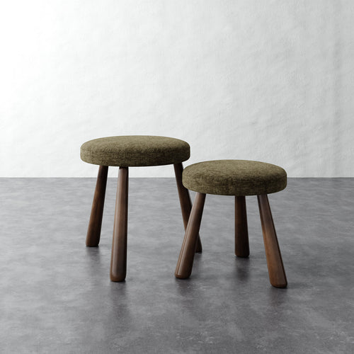Madeleine Stool - Performance Matelasse Balsam