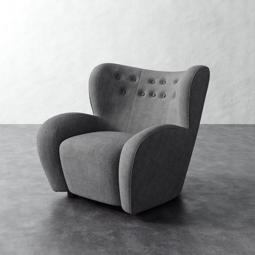 Mondaine Chair - Chunky Basket Pewter