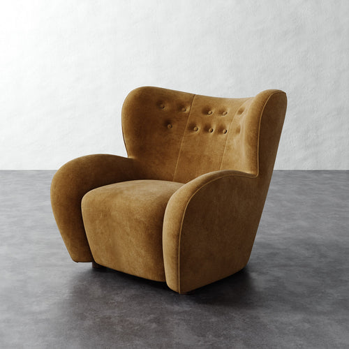 Mondaine Chair - Mohair Brown Sugar